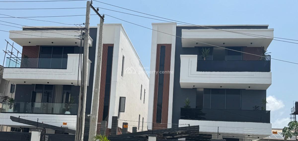 a Smart 5 Bedroom Luxury Detached House with Swimming Pool Cinema Gym, Lekki Phase 1., Lekki Phase 1, Lekki, Lagos, Detached Duplex for Sale