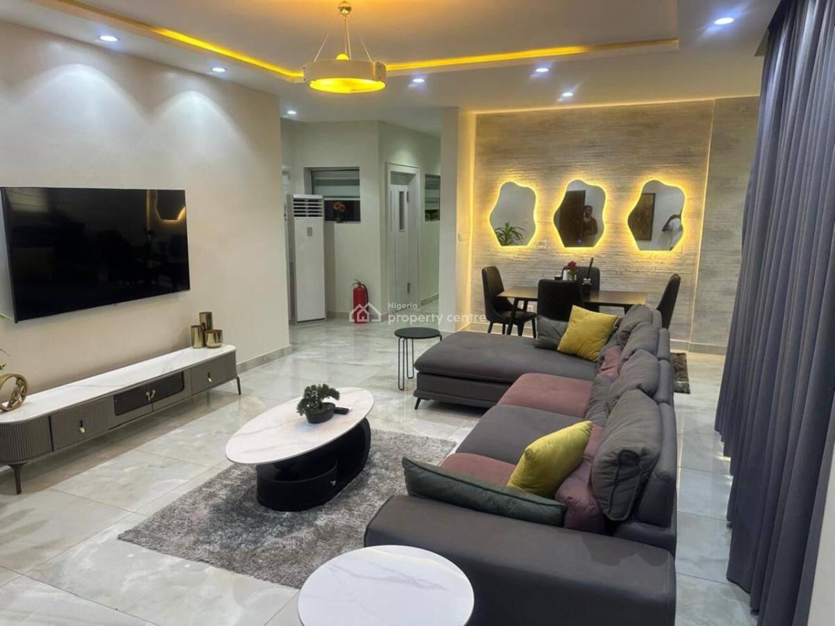 Fully Furnished 2 Beds Flat, Swimming Pool, 24 Hours Power, Ikate, Lekki, Lagos, Flat / Apartment for Rent