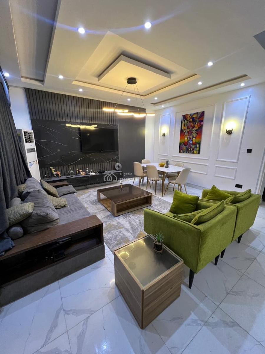 Furnished 3bedrooms Terrace Duplex Available, Nike Art Gallery, Lekki, Lagos, Terraced Duplex for Rent