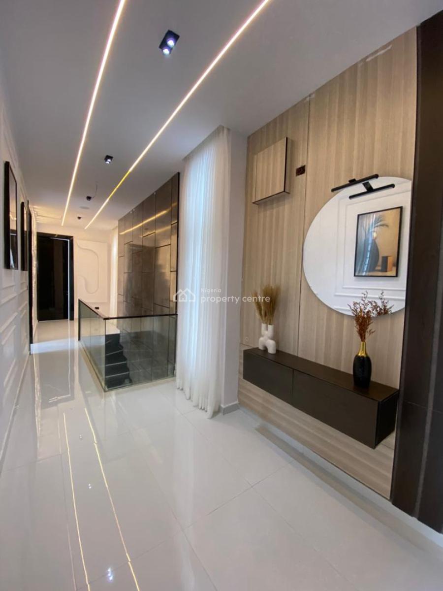 a Opulent 5 Bedroom Fully Detached with a Bq, Swimming Pool, Ikota, Lekki, Lagos, Detached Duplex for Sale