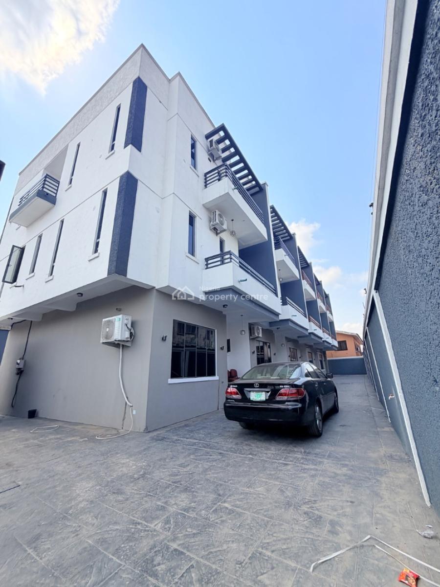 Affordable 4 Bedroom Terrace Duplex with a Room Bq, Olowora, Magodo, Lagos, Terraced Duplex for Sale