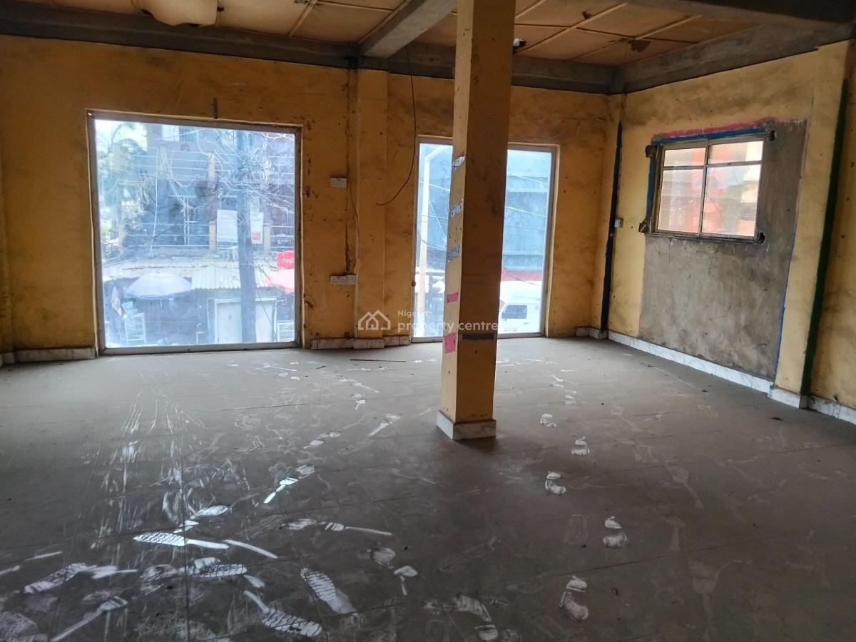 Corner Piece Commercial Building with 6 Shops, Directly on Herbert Marculey Way, Adekunle, Yaba, Lagos, Office Space for Rent