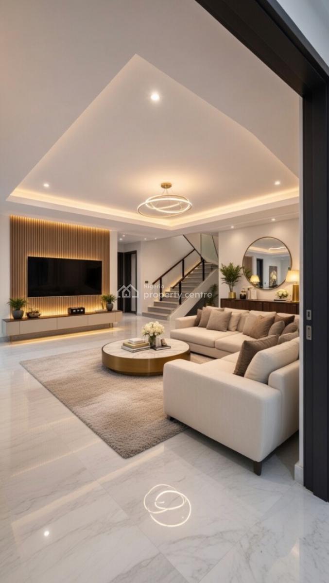 Luxury 4 Bedroom Terraced House, Phase 1, Osborne, Ikoyi, Lagos, House for Sale