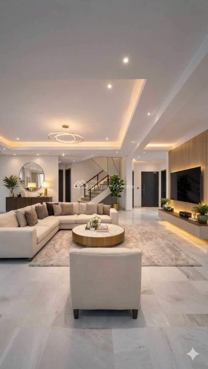 Luxury 4 Bedroom Terraced House, Phase 1, Osborne, Ikoyi, Lagos, House for Sale