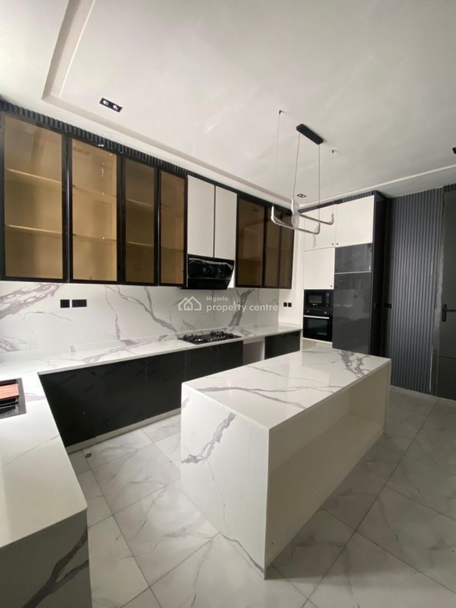 Stunning 5 Bedroom Fully Detached with Bq, Chevron, Lekki, Lagos, Detached Duplex for Sale
