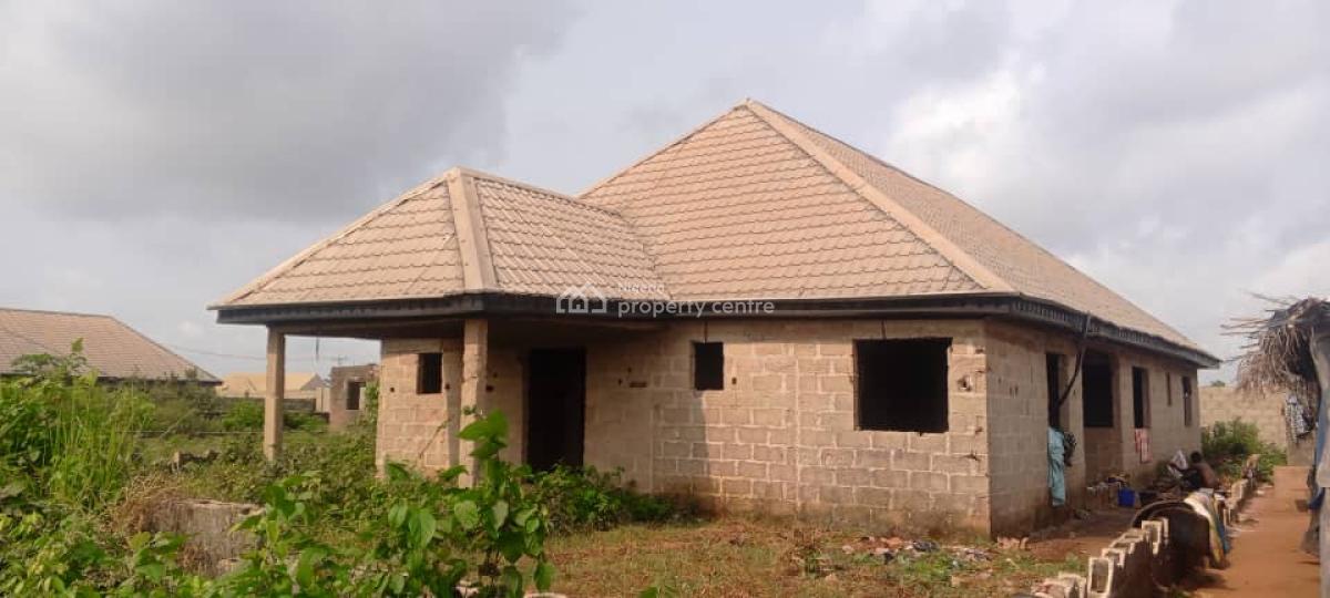 Massive Roofed 4 Bedroom Bungalow, Lusada, Agbara-igbesa, Lagos, Detached Bungalow for Sale