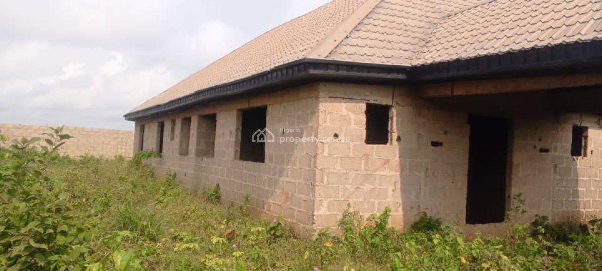 Massive Roofed 4 Bedroom Bungalow, Lusada, Agbara-igbesa, Lagos, Detached Bungalow for Sale