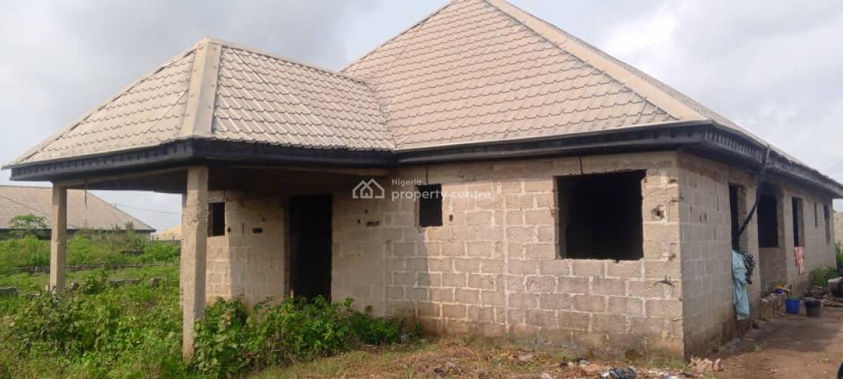 Massive Roofed 4 Bedroom Bungalow, Lusada, Agbara-igbesa, Lagos, Detached Bungalow for Sale