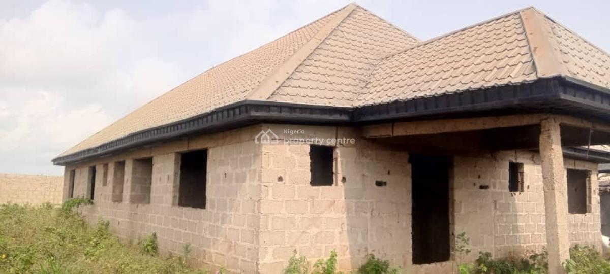 Massive Roofed 4 Bedroom Bungalow, Lusada, Agbara-igbesa, Lagos, Detached Bungalow for Sale