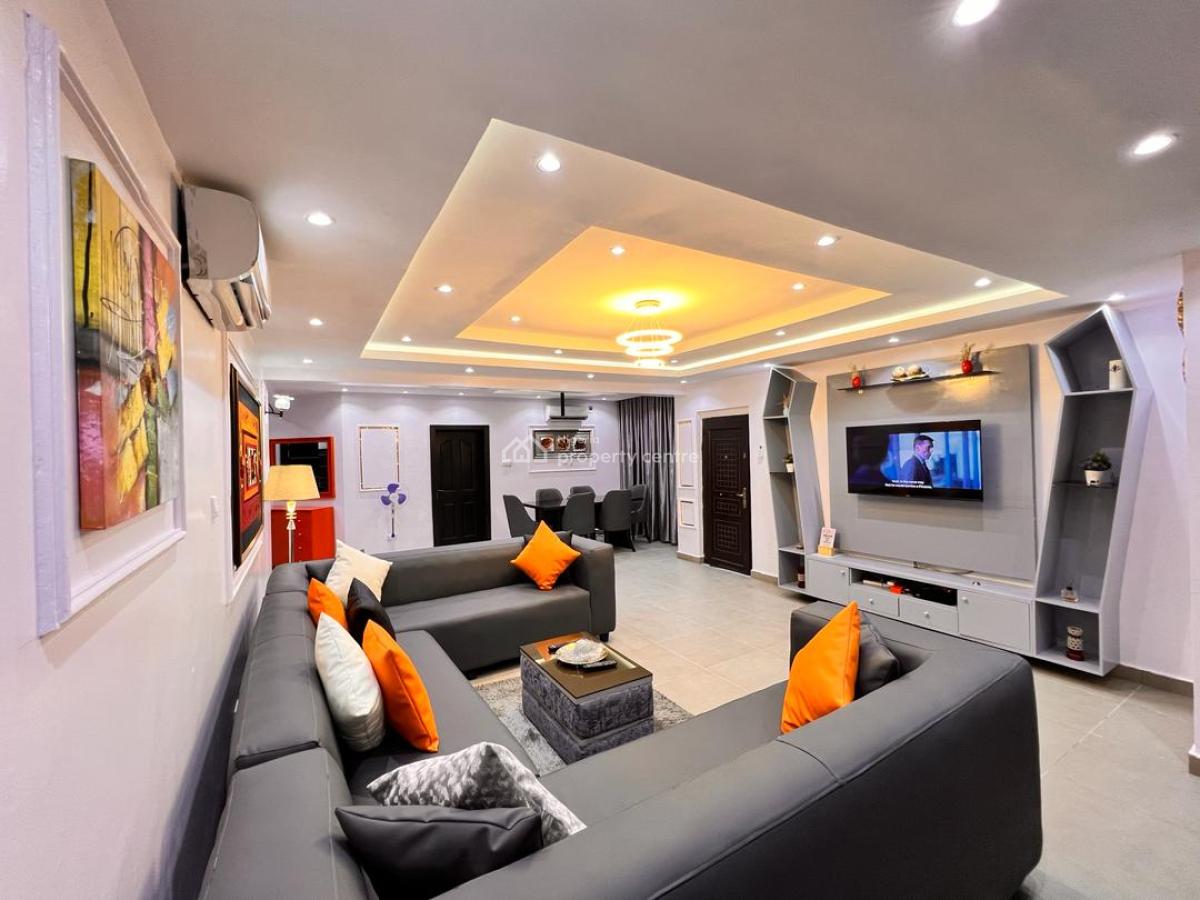 Nicely Furnished 3 Bedroom Apartment, Oniru, Victoria Island (vi), Lagos, Flat / Apartment Short Let