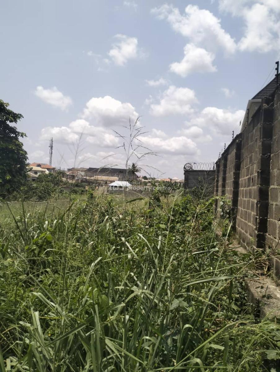 40ft By 140ft Land Fence Round at Off Lanre Bus Stop Lasu Igando Road, Alafia Street Off Collins Street Lanre Bus Stop Lasu Igando, Alimosho, Lagos, Mixed-use Land for Sale