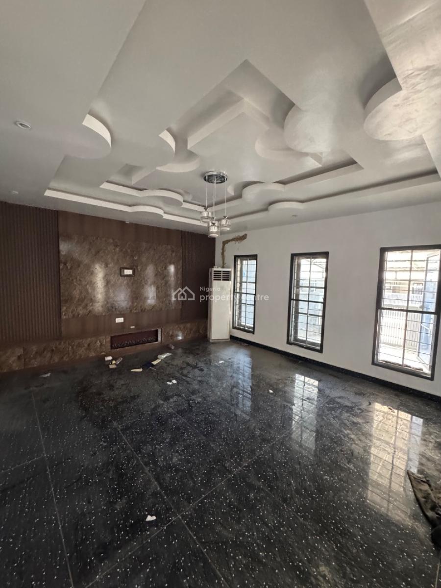 Standard 3 Bedroom Terrace Duplex with Bq Attached, Inside a Well Secured Estate Along Sunnyvale Expressway, Tarred Road, Galadimawa, Abuja, Terraced Duplex for Rent