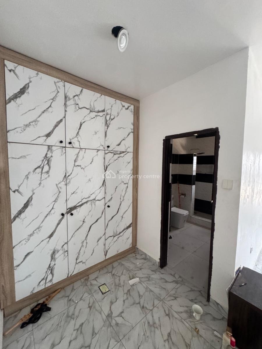 Standard 3 Bedroom Terrace Duplex with Bq Attached, Inside a Well Secured Estate Along Sunnyvale Expressway, Tarred Road, Galadimawa, Abuja, Terraced Duplex for Rent