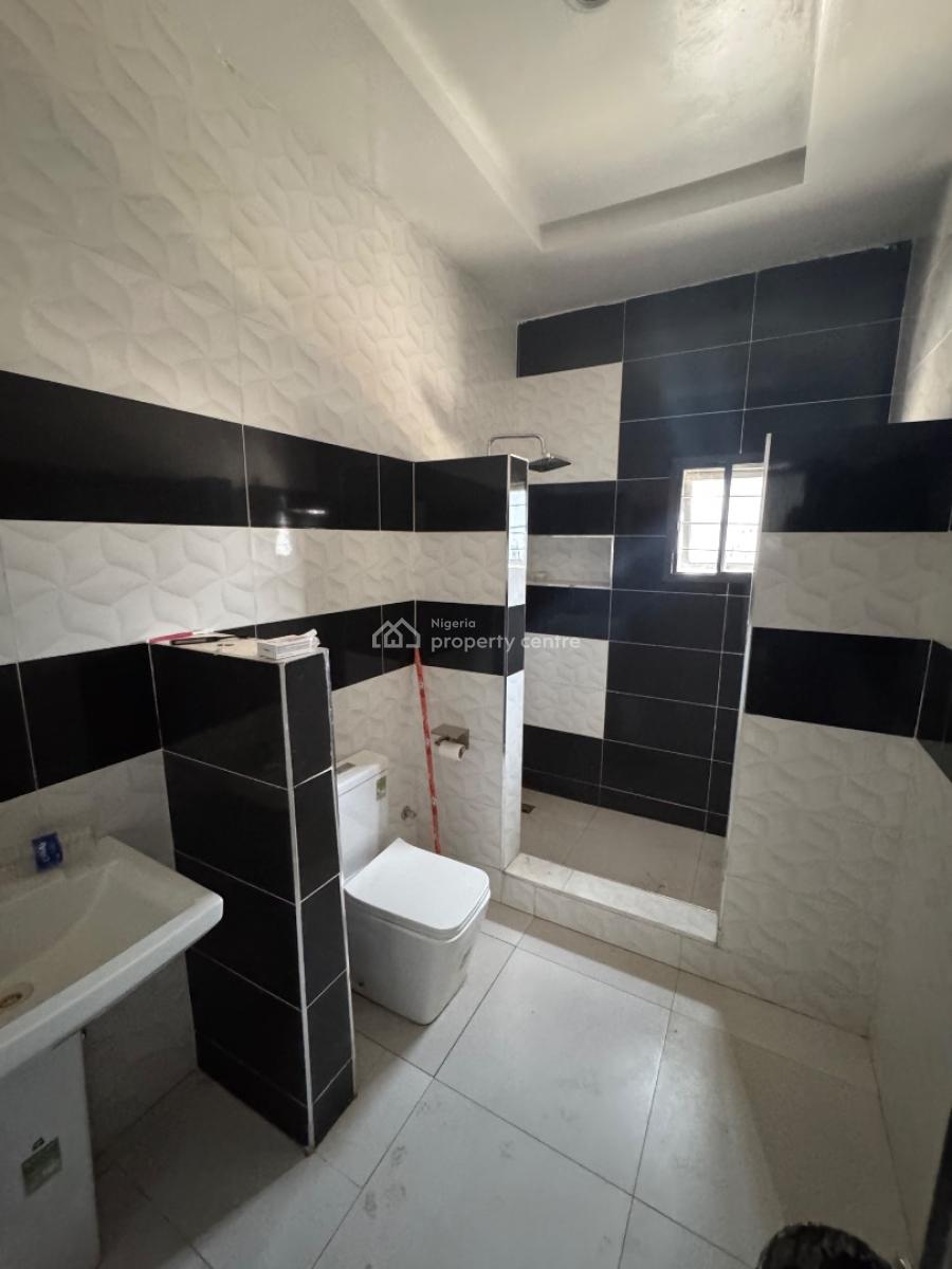 Standard 3 Bedroom Terrace Duplex with Bq Attached, Inside a Well Secured Estate Along Sunnyvale Expressway, Tarred Road, Galadimawa, Abuja, Terraced Duplex for Rent