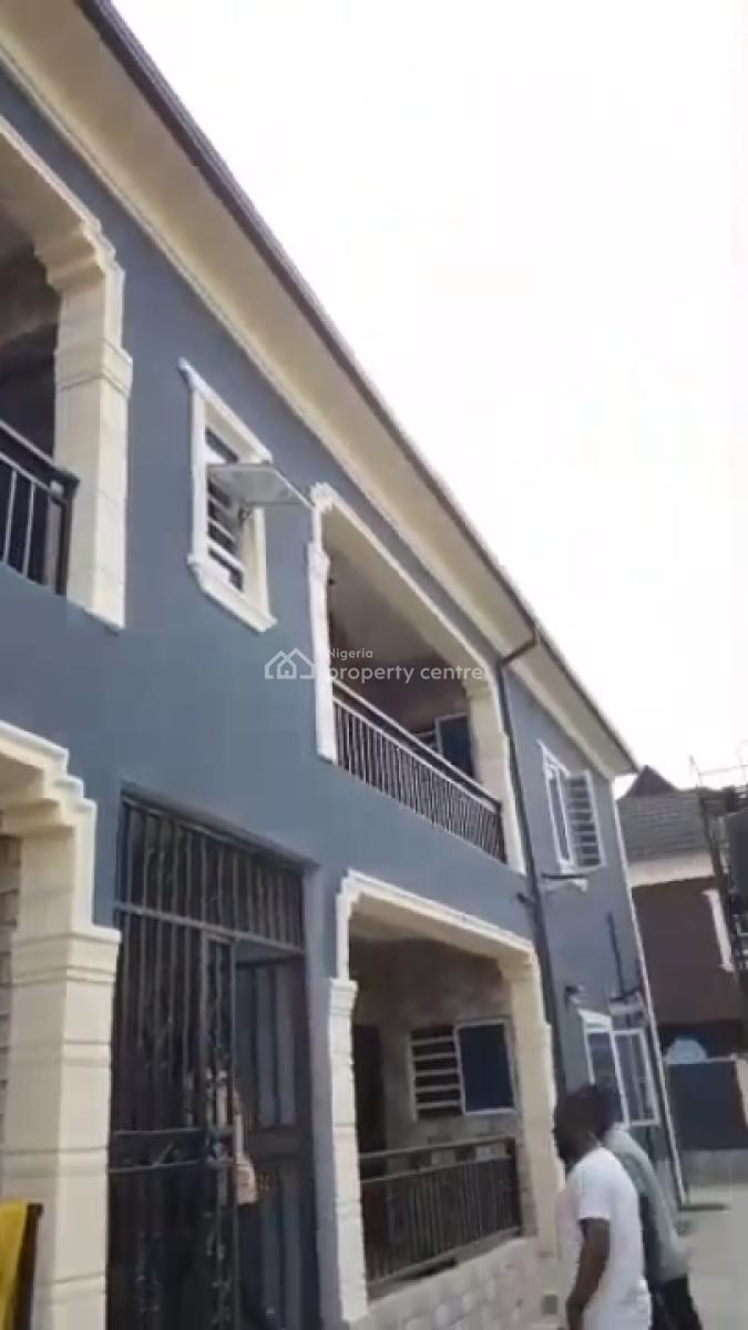 3 Bedroom Flat All Round Pop Personal Prepaid Metre with 4 Toilet, Blue View Estates at Giwa Oke Aro, Iju-ishaga, Agege, Lagos, Flat / Apartment for Rent