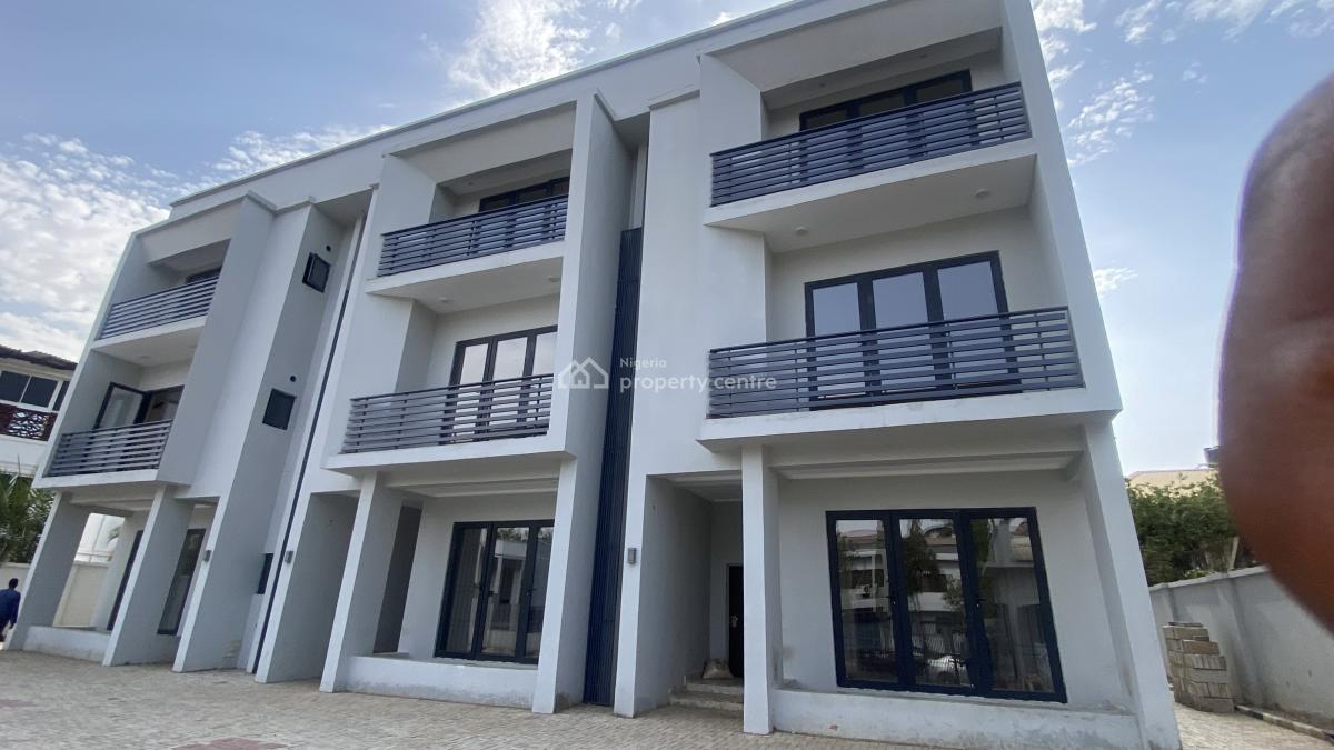 Luxury 4 Bedroom Terrace Duplex with a Room Bq, Off Kainji Crescent, Just 3 Units in a Compound, Ample Parking Space, Maitama District, Abuja, Terraced Duplex for Rent