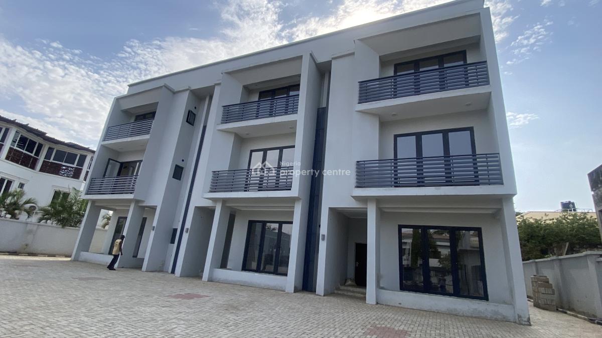 Luxury 4 Bedroom Terrace Duplex with a Room Bq, Off Kainji Crescent, Just 3 Units in a Compound, Ample Parking Space, Maitama District, Abuja, Terraced Duplex for Rent