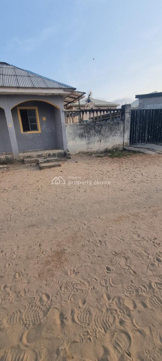 2 Bedroom Bungalow with 2 Units of a Room Self Contain Sitting on 815sqm, Off Okunajah Junction,avista Beach Rd, Lekki, Lagos, Block of Flats for Sale
