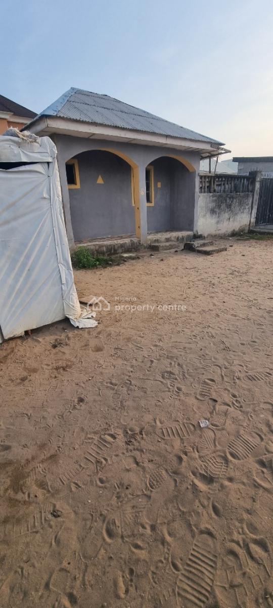 2 Bedroom Bungalow with 2 Units of a Room Self Contain Sitting on 815sqm, Off Okunajah Junction,avista Beach Rd, Lekki, Lagos, Block of Flats for Sale