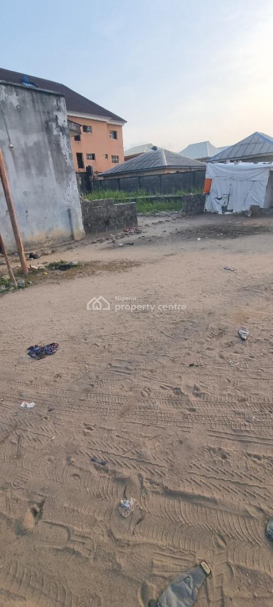 2 Bedroom Bungalow with 2 Units of a Room Self Contain Sitting on 815sqm, Off Okunajah Junction,avista Beach Rd, Lekki, Lagos, Block of Flats for Sale