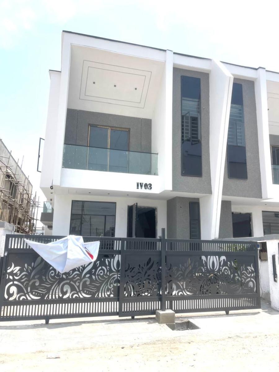 Exquisite 4 Bedroom Semi-detached Duplex with Bq, Ikota, Lekki, Lagos, Semi-detached Duplex for Sale