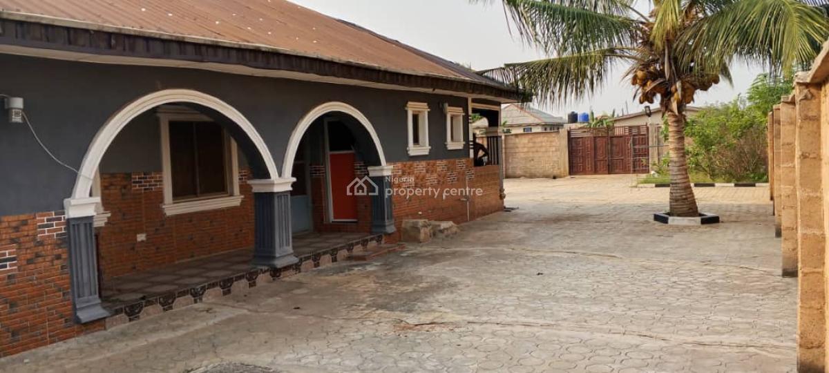Standard 3 Bedroom Bungalow Newly Converted to 2 Units of Mini Flat, Ogijo Ogun State, Ogijo, Ogun, Block of Flats for Sale