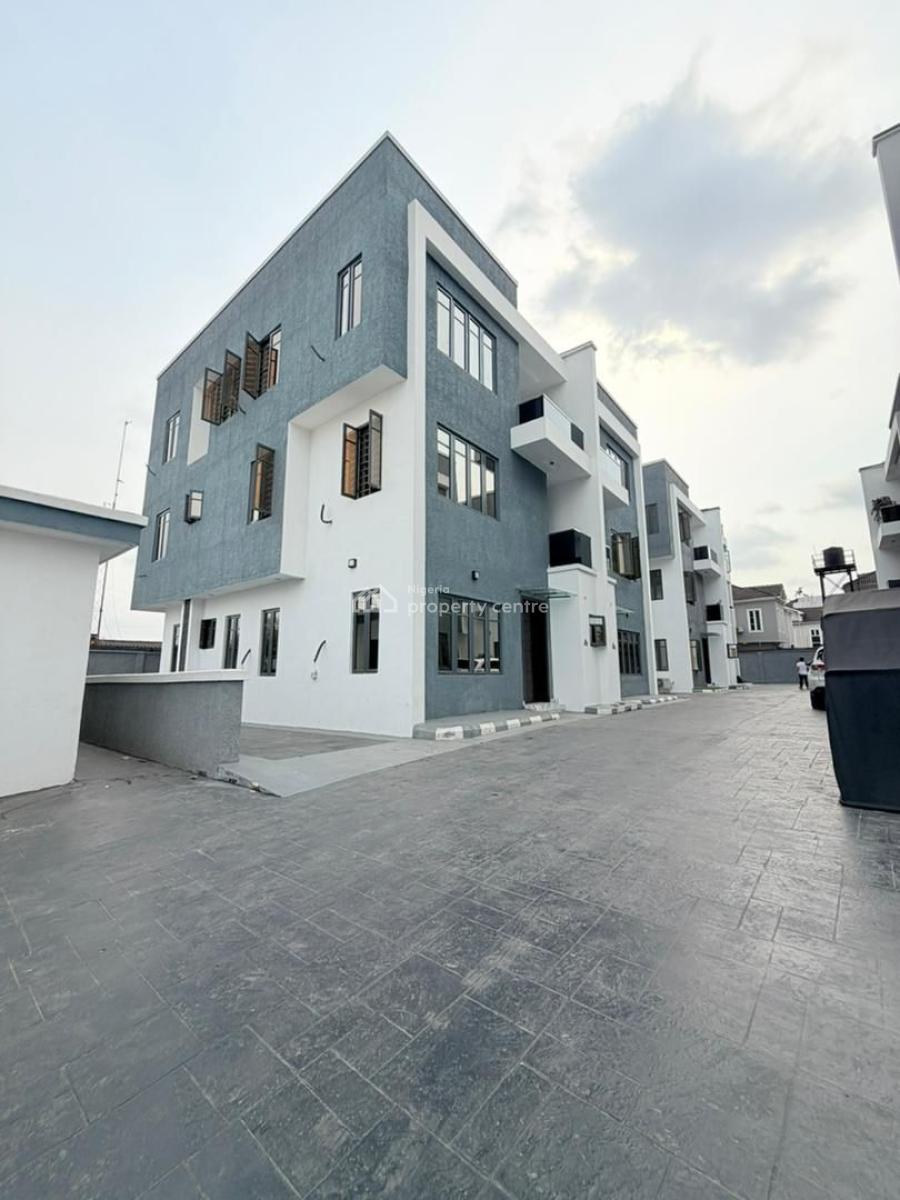 Exquisitely Built 4 Bedroom Terrace Duplex with Bq, Situated in a Secure and Highly Sought-after Area., Maryland, Lagos, Terraced Duplex for Sale