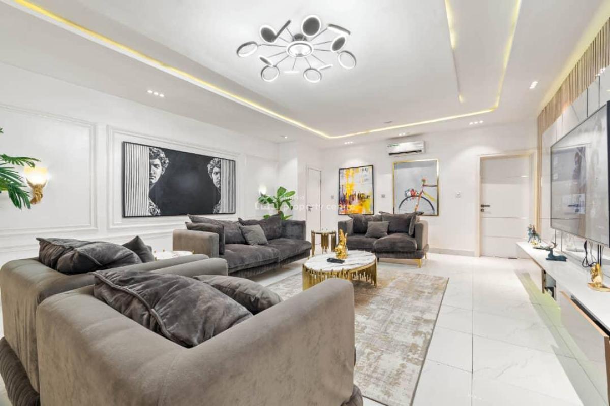 Luxury 3 Bedroom Fully Furnished Flat with Excellent Facility, Banana Island, Banana Island, Ikoyi, Lagos, Flat / Apartment for Rent