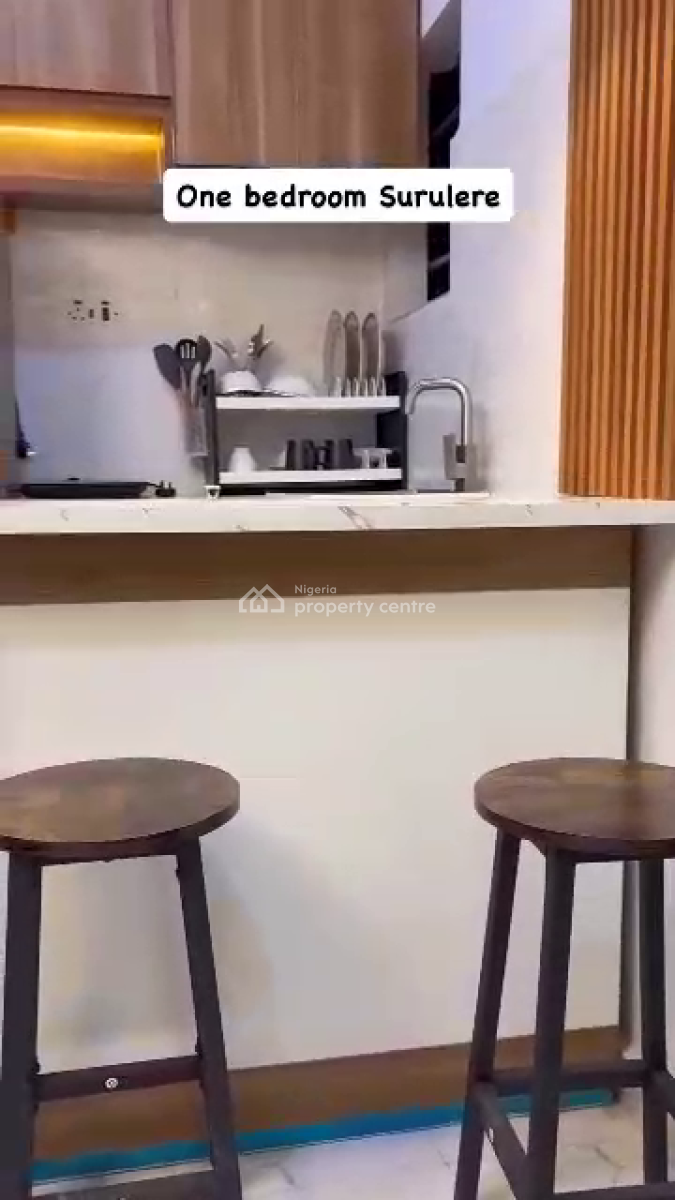 Nicely Furnished 1 Bedroom Apartment, Surulere, Lagos, Flat / Apartment Short Let