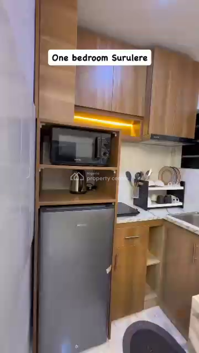 Nicely Furnished 1 Bedroom Apartment, Surulere, Lagos, Flat / Apartment Short Let