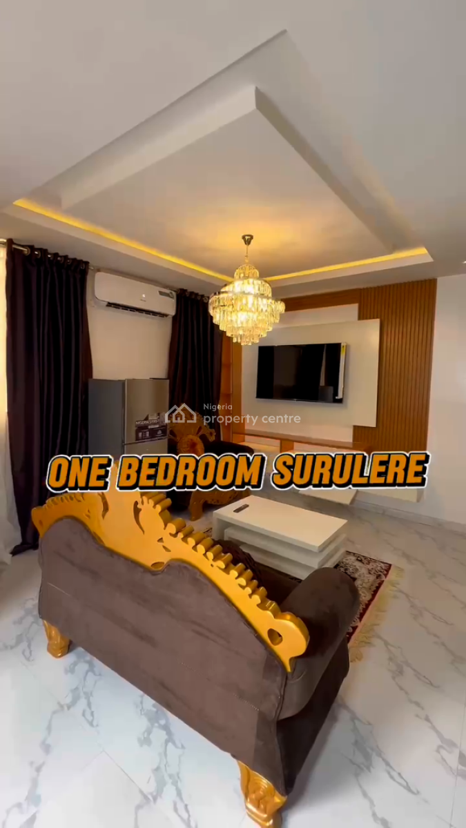 Nicely Furnished 1 Bedroom Apartment, Surulere, Lagos, Flat / Apartment Short Let