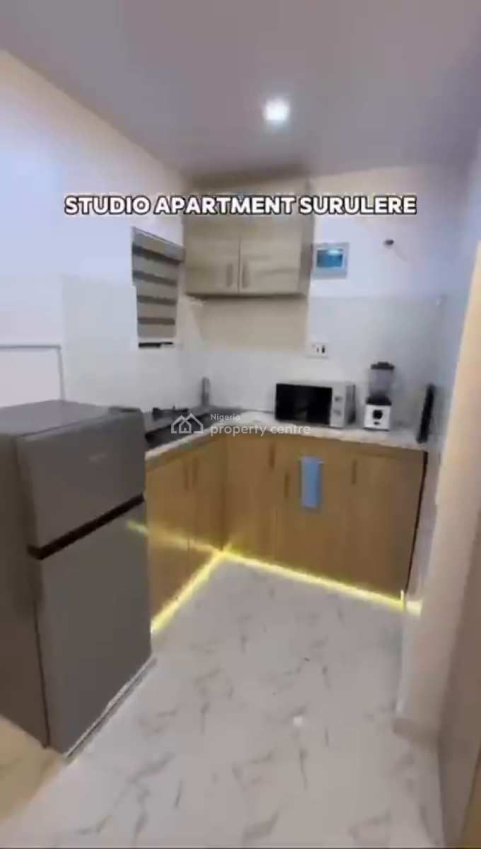 Nicely Furnished Studio Apartment, Surulere, Lagos, Flat / Apartment Short Let