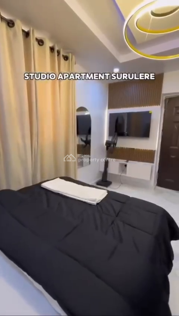 Nicely Furnished Studio Apartment, Surulere, Lagos, Flat / Apartment Short Let