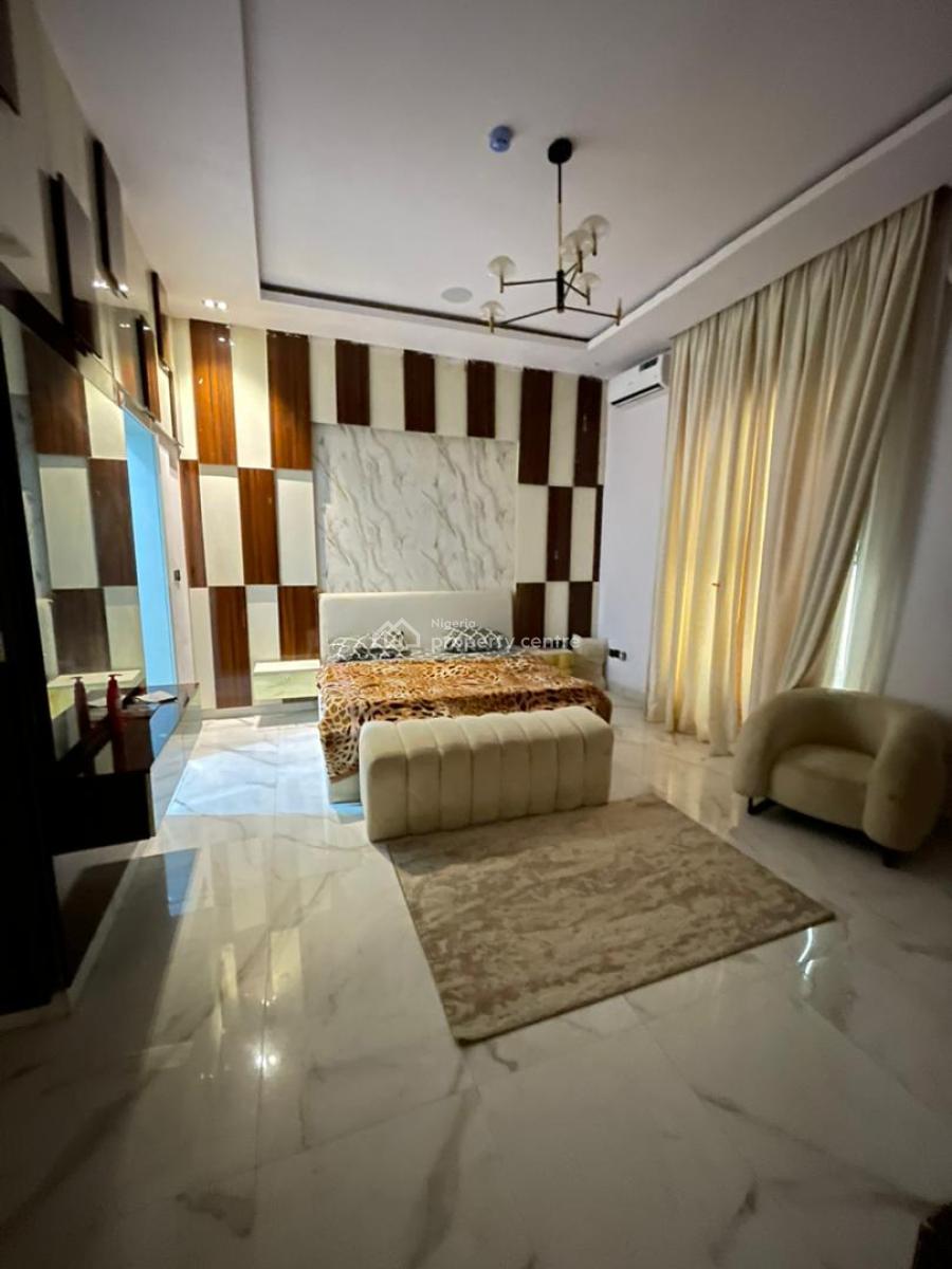Fully Furnished 6 Bedroom Fully Detached Duplex with Swimming Pool, Pinnock Beach, Osapa, Lekki, Lagos, Detached Duplex for Rent