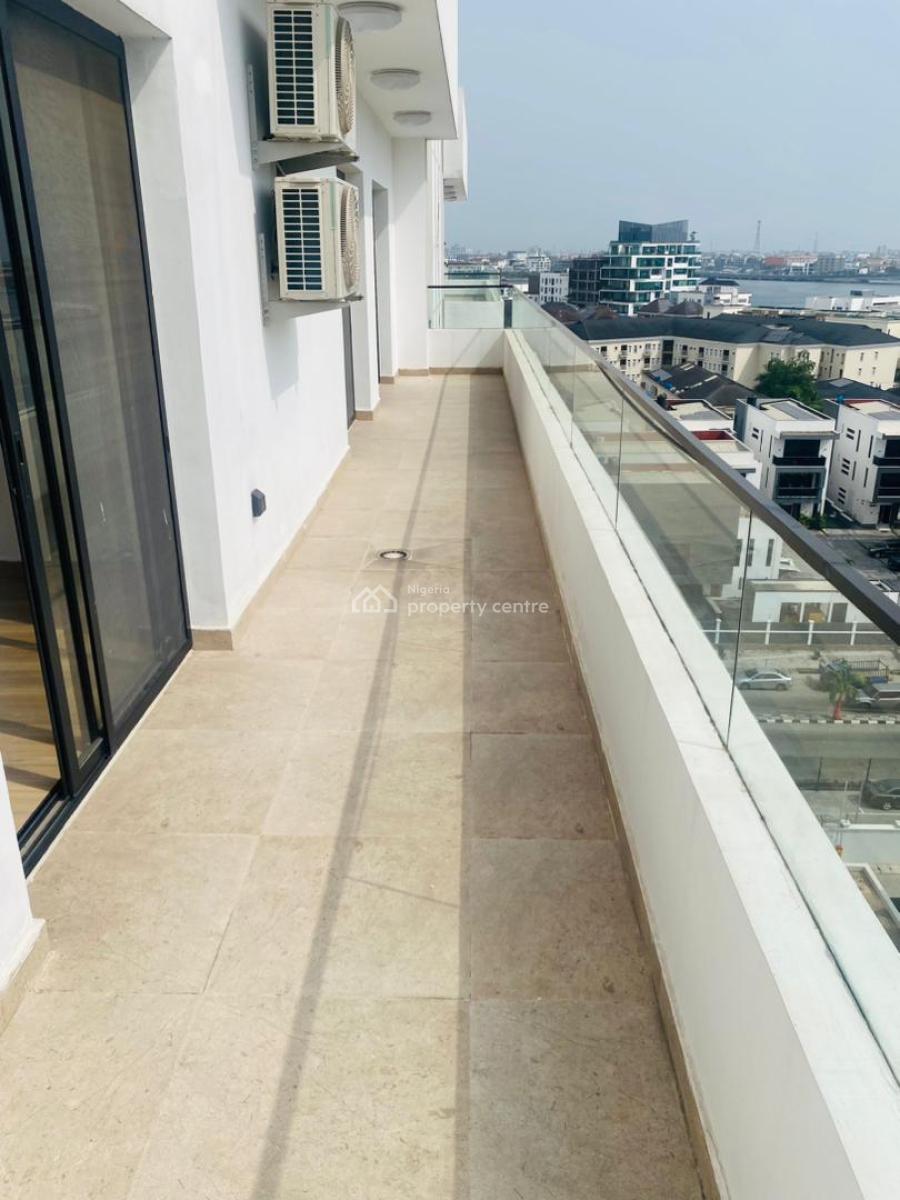 Recently Completed Luxury 3-bedroom Apartment Located on The 9th Floor, Banana Island Road, Ikoyi, Lagos, Flat / Apartment for Rent
