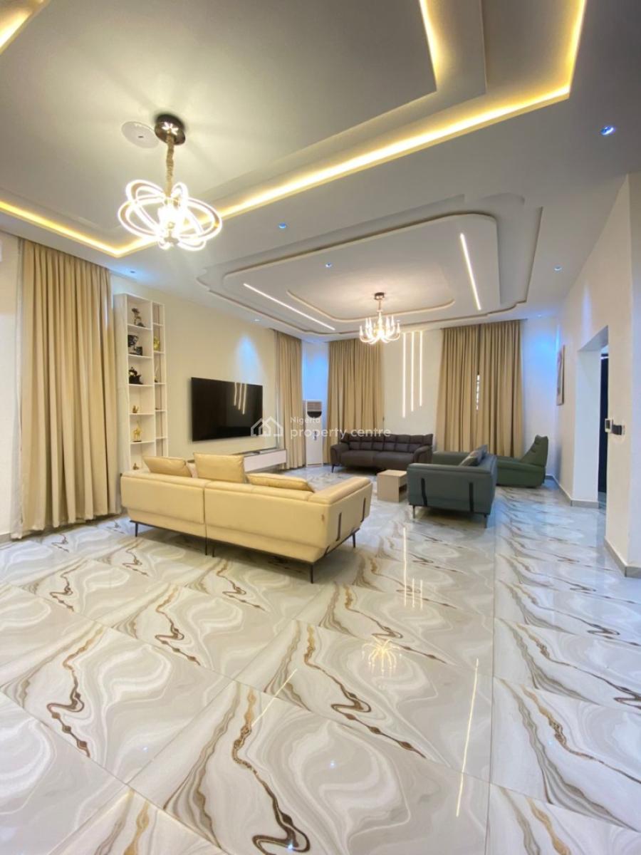 Furnished Seven Bedrooms Duplex with Swimming Pool, in an Estate at Apo Primary Axis, Apo, Abuja, Detached Duplex Short Let