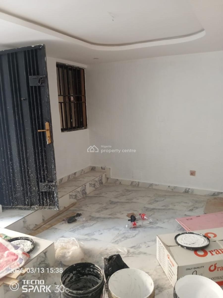 Portable and Clean 3bedroom Flat , P.o.p , All Round Tiles,, Inside Estate Off College Road, Ogba, Ikeja, Lagos, Flat / Apartment for Rent