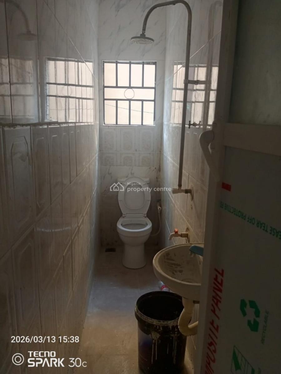 Portable and Clean 3bedroom Flat , P.o.p , All Round Tiles,, Inside Estate Off College Road, Ogba, Ikeja, Lagos, Flat / Apartment for Rent