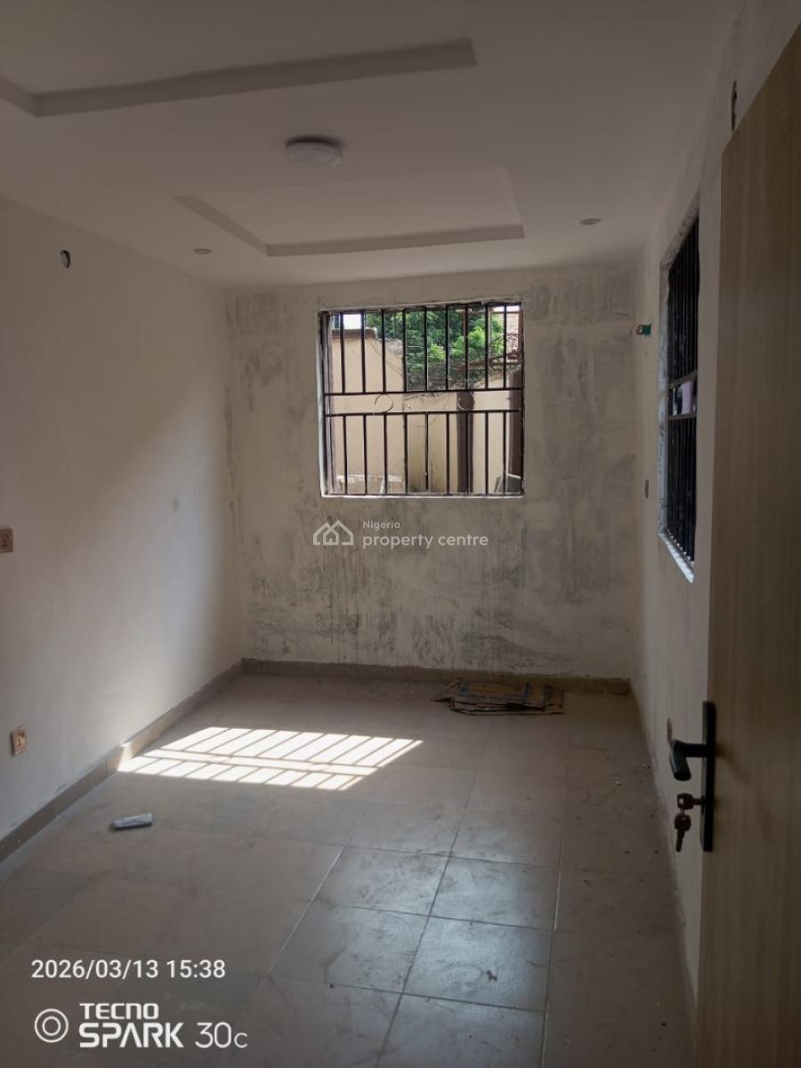 Portable and Clean 3bedroom Flat , P.o.p , All Round Tiles,, Inside Estate Off College Road, Ogba, Ikeja, Lagos, Flat / Apartment for Rent