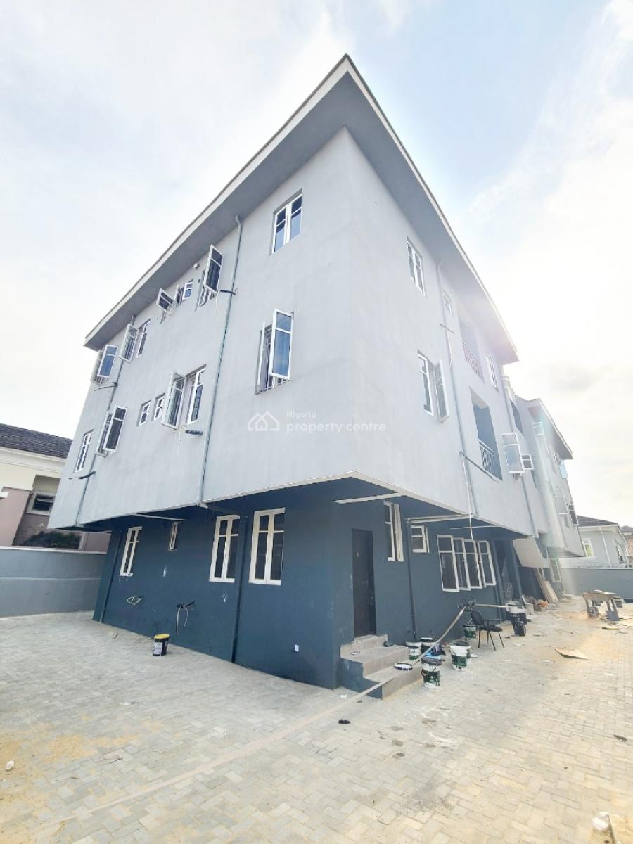 Brand New 2 Bedroom Flat Upstairs, Agungi, Lekki, Lagos, Flat / Apartment for Rent