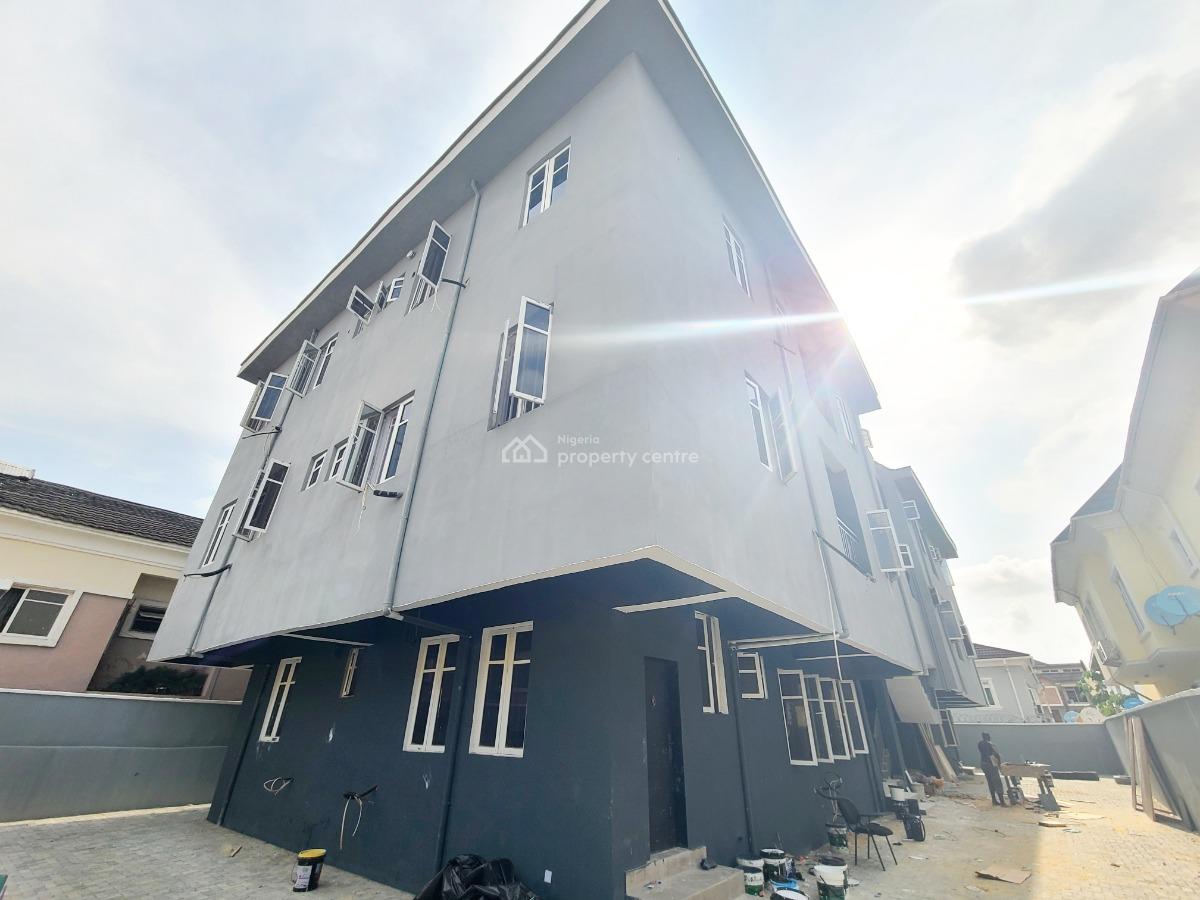Brand New 2 Bedroom Flat Upstairs, Agungi, Lekki, Lagos, Flat / Apartment for Rent