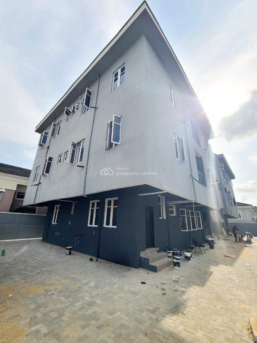 Brand New 2 Bedroom Flat Upstairs, Agungi, Lekki, Lagos, Flat / Apartment for Rent