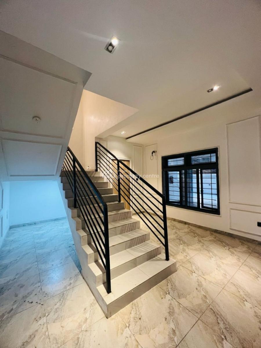 Exquisite, Newly Built 4-bedroom Terrace with Bq, Spar/palm Springs Road, Ikate, Lekki, Lagos, Terraced Duplex for Rent