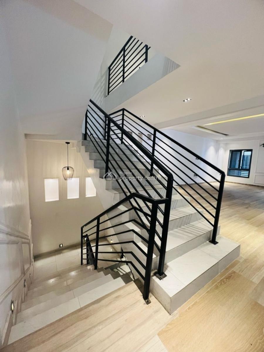 Exquisite, Newly Built 4-bedroom Terrace with Bq, Spar/palm Springs Road, Ikate, Lekki, Lagos, Terraced Duplex for Rent