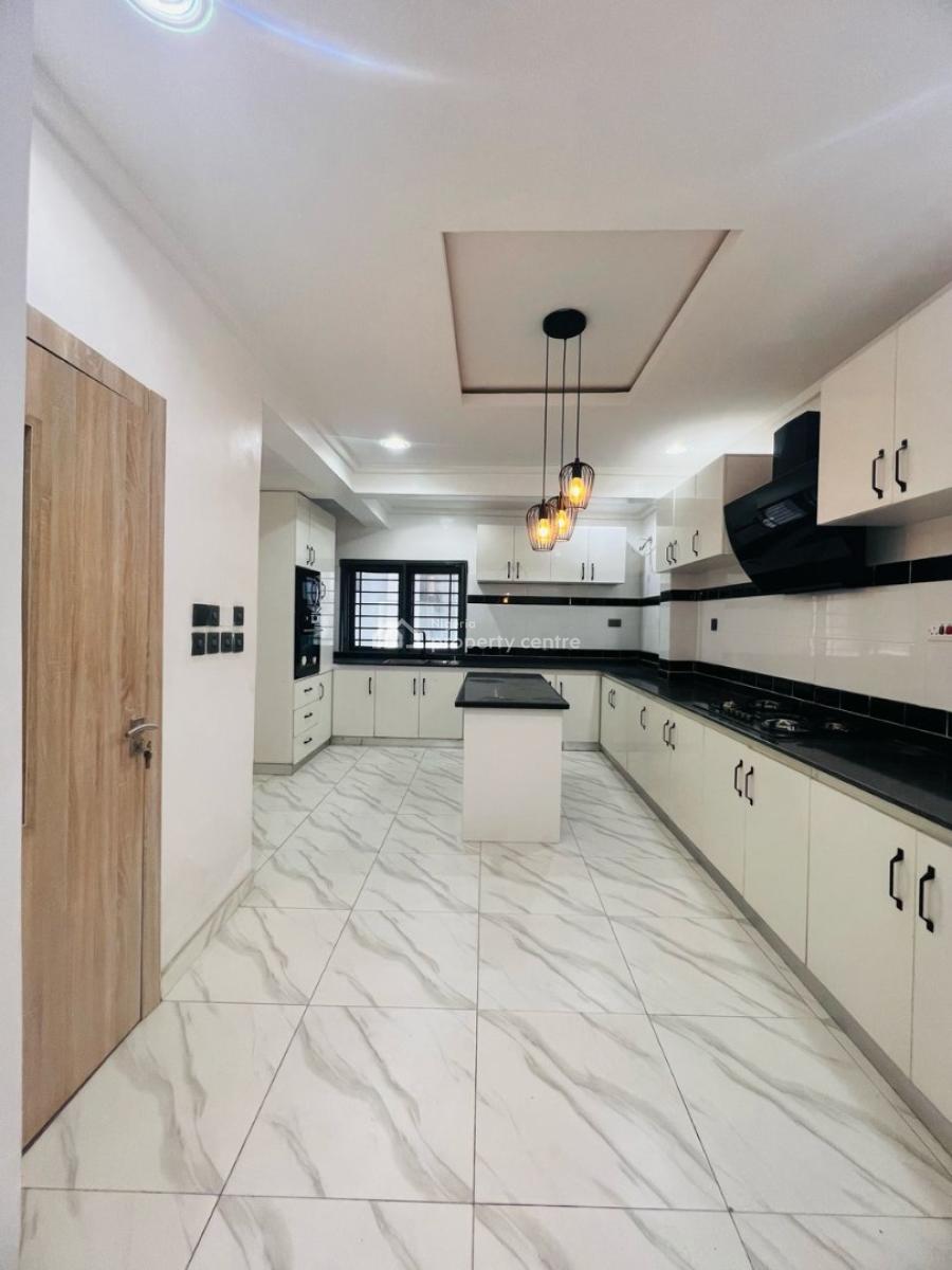 Exquisite, Newly Built 4-bedroom Terrace with Bq, Spar/palm Springs Road, Ikate, Lekki, Lagos, Terraced Duplex for Rent