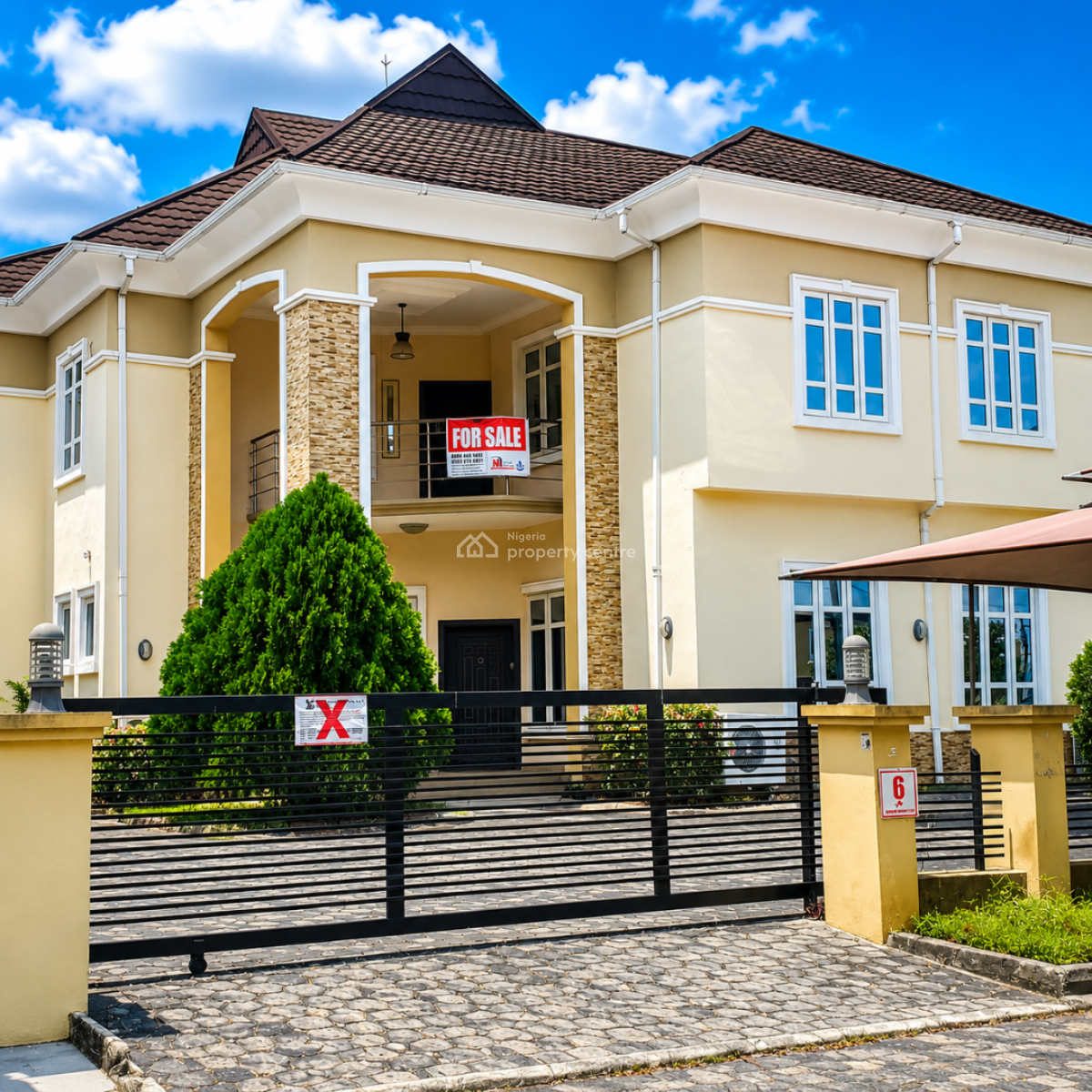 Very Clean 5 Bedroom Fully Detcahed Duplex with Bq in a Gated Estate, Northern Foreshore Estate, Lekki, Lagos, Detached Duplex for Sale