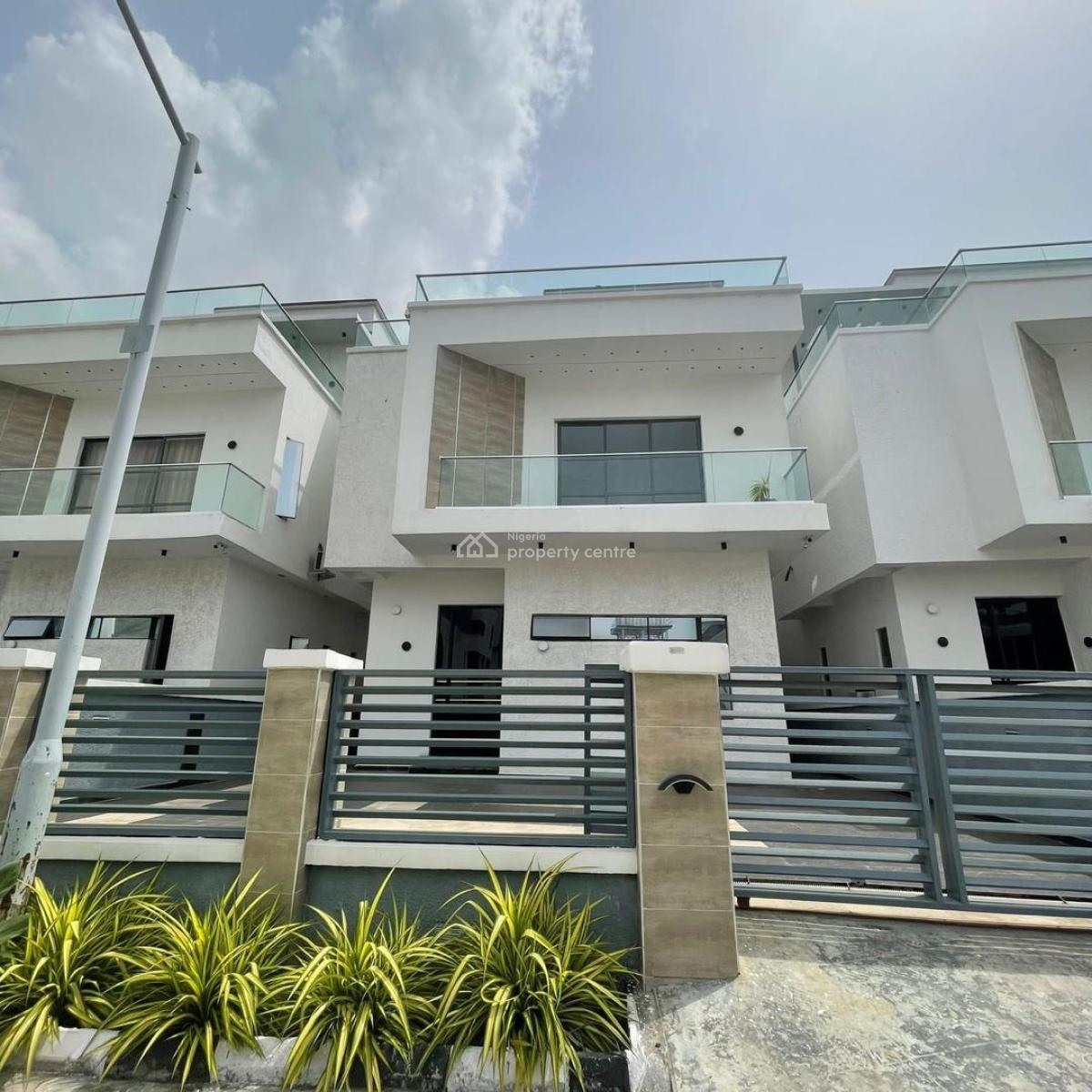 Exquisite 5 Bedroom Detached Duplex with Bq, Osapa London, Lekki, Lagos, Detached Duplex for Sale