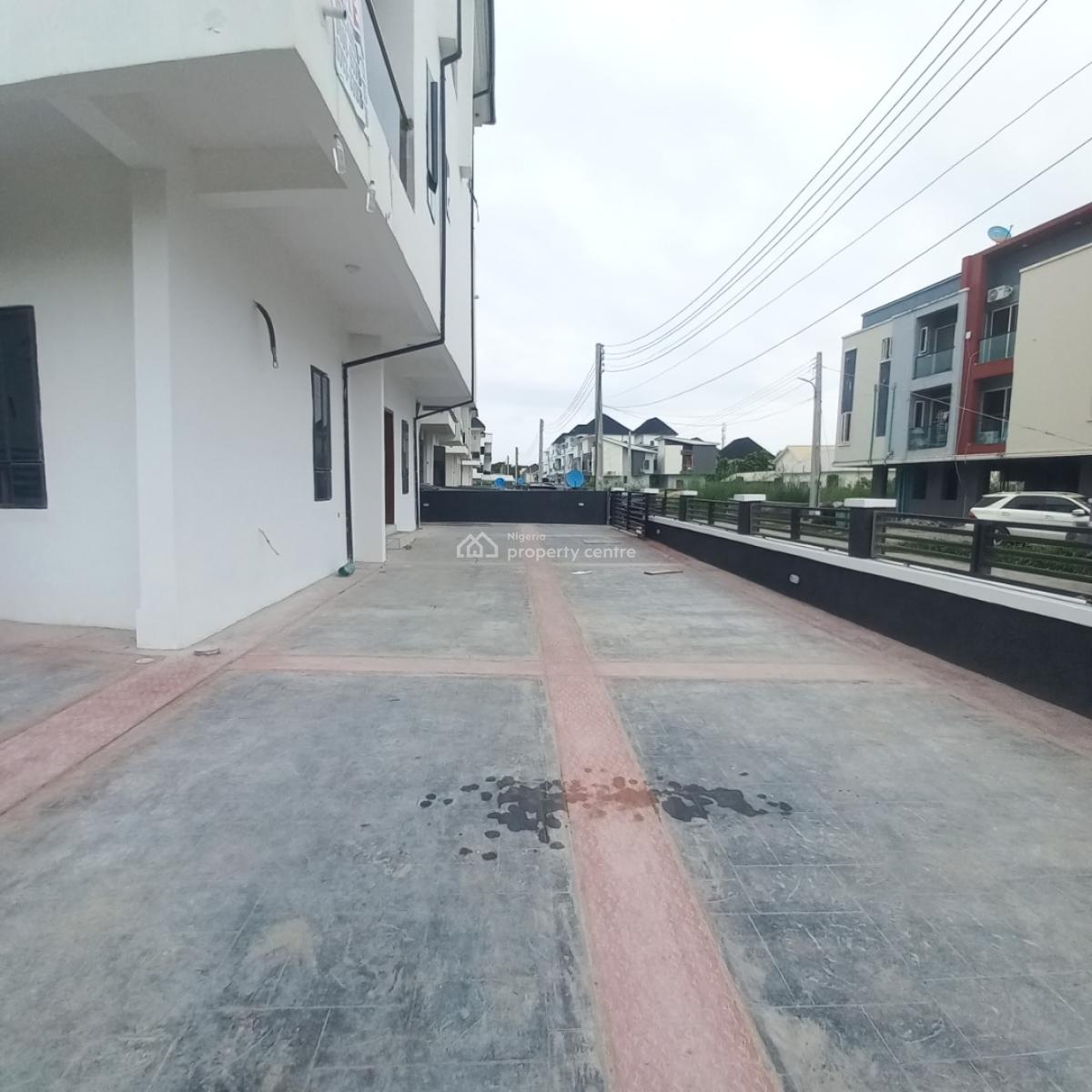 4 Bedroom Terrace Duplex with Bq on 2 Floors, Chevron Toll Gate, Orchid Road, Lekki, Lagos, Terraced Duplex for Sale