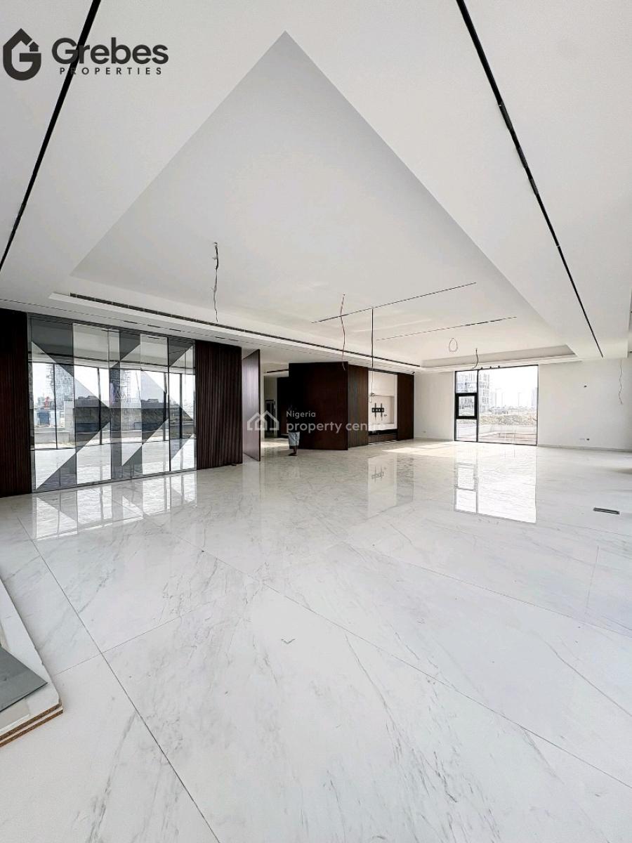 a 7-bedroom Ultra-luxury Beach-view Mansion in Eko Atlantic City, Vict, Eko Atlantic City, Lagos, House for Rent