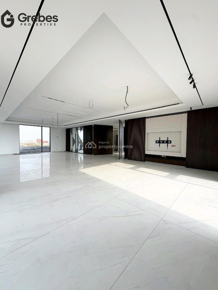 a 7-bedroom Ultra-luxury Beach-view Mansion in Eko Atlantic City, Vict, Eko Atlantic City, Lagos, House for Rent
